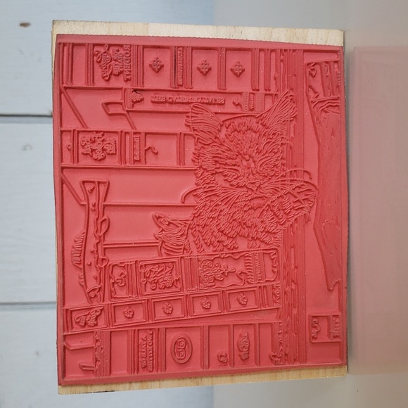 Big Cat Stamp Frederick the Literate Charles Wysocki - Picture 8 of 11